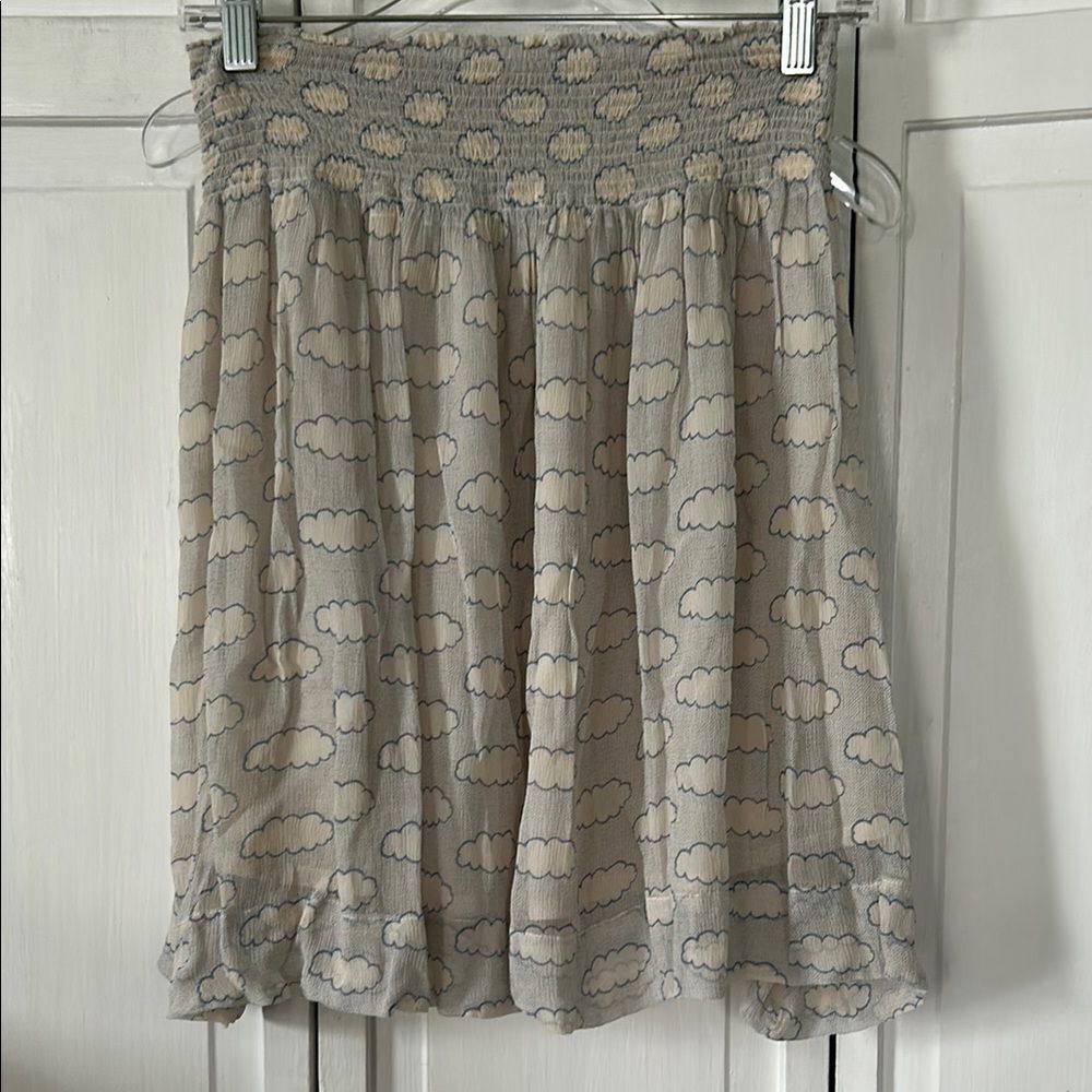 Baum Und Pferdgarten Cloud Patterned Gray Skirt -… - image 1